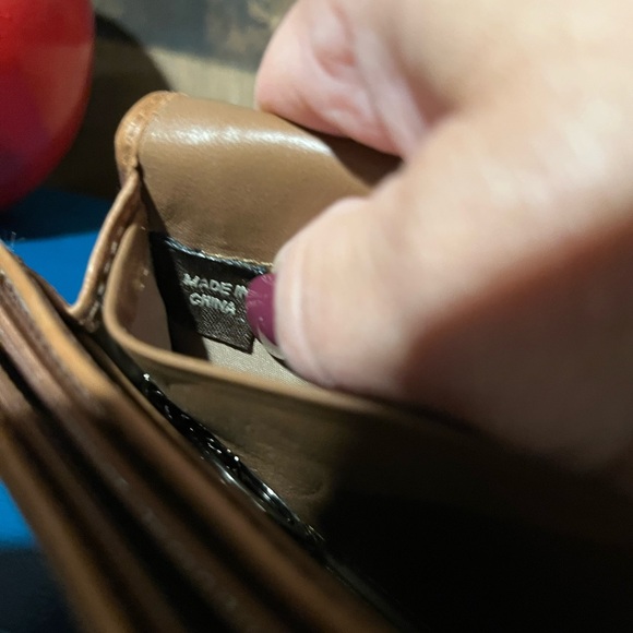 Coach Wallet Brown Signature C Small Compact Y2K - Picture 7 of 9